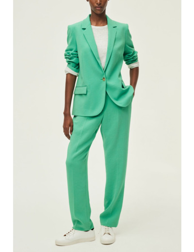 Blazer droit émeraude - BERRIE