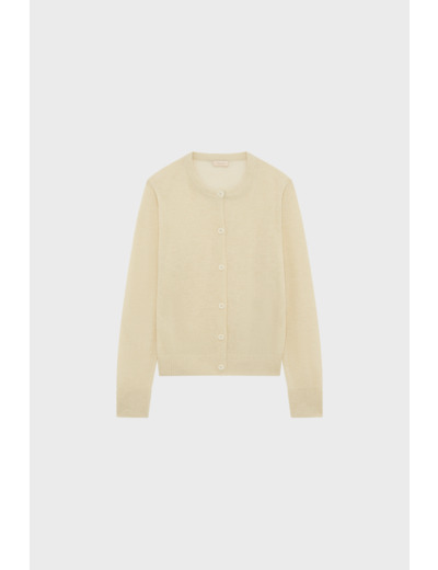 Gilet fin à lurex - JEANELLE