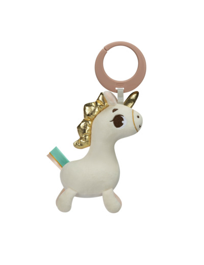 Jouet à accrocher à la poussette Rose