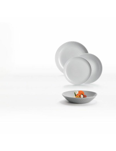 Service 18 pièces granit Pampille