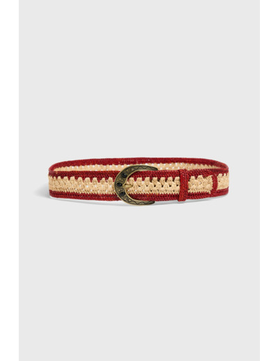 Ceinture en raphia - ANYA
