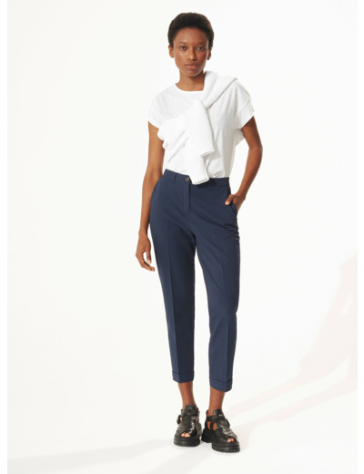 Pantalon droit navy
