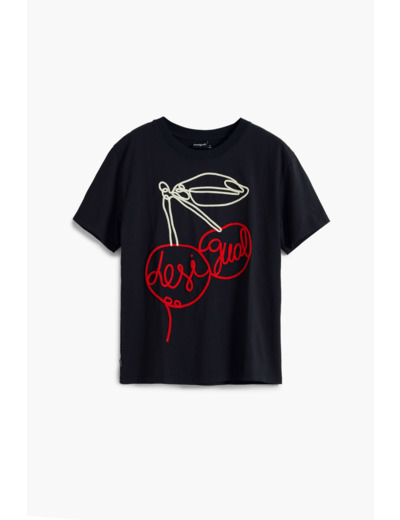 T-Shirt À Manches Courtes En Maille – Femme