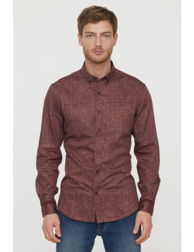 Chemise Dimitri Red Brick