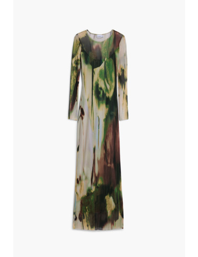 Robe À Manches Longues En Maille – Femme