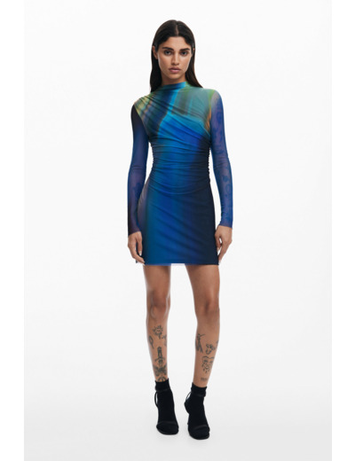 Robe À Manches Longues En Maille – Femme