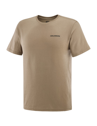 Graphic Perf Ss Tee Shitake