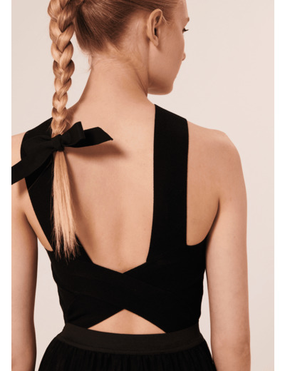 Débardeur Prana Noir en Viscose