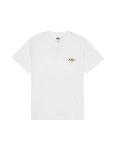 T-shirt Quiksilver blanc classique