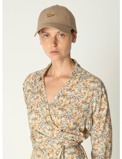 Chapeaux panthère mastic