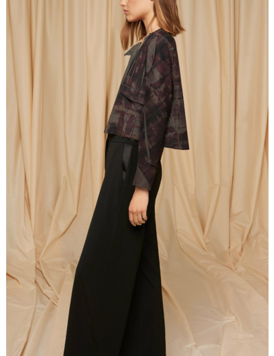Blouse cinq baies