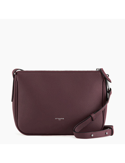 Petit sac bandoulière Madeleine en cuir grainé