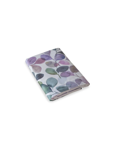 Drap plat Eclose | Satin de coton imprimé | Tradition des Vosges