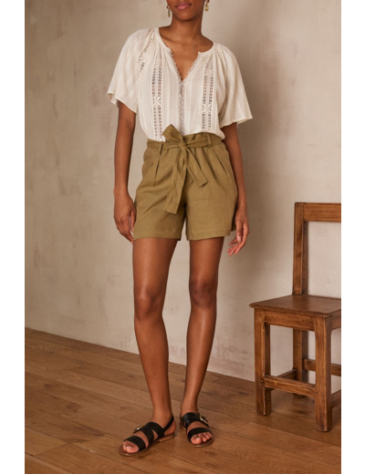 Short BRUCE en lin