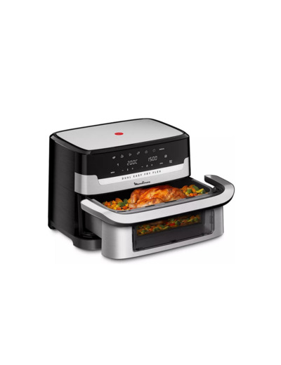 Air Fryer DUAL EASY FRY FLEX INOX EO