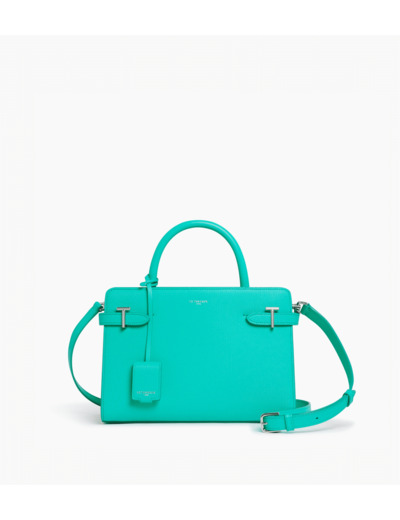 Sac à main moyen modèle Emilie en cuir signature T