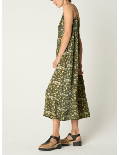 Robe katy roseau
