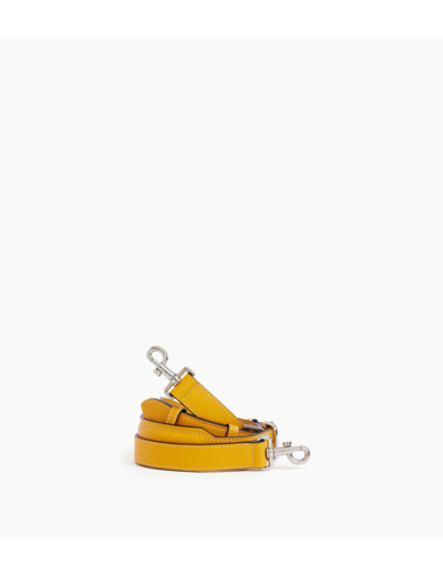 Bandoulière réversible ajustable en cuir