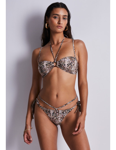 Haut de maillot de bain Bandeau coques amovibles Fierce Spirit