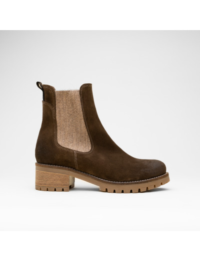 Boots Femme Fasty Marron