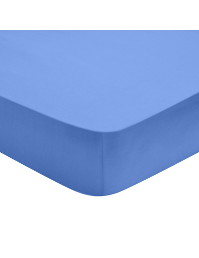 Drap Housse Influence Percale Lazuli