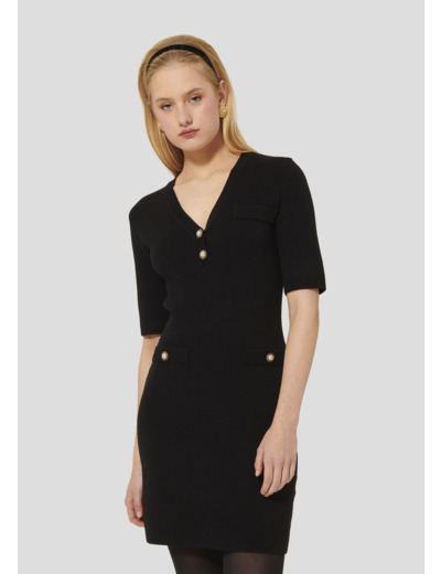 Robe Ruthie Charcoal en Viscose