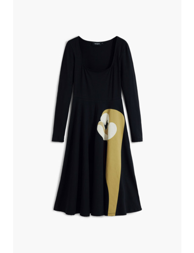 Robe À Manches Longues En Maille – Femme