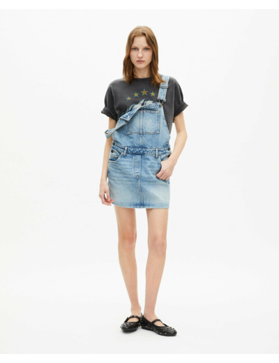 Robe salopette bleached blue bleached / navy