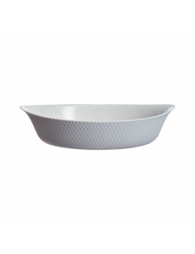 Plat de cuisson ovale 32x20cm granit Smart Cuisine Wavy