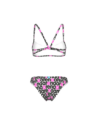 Maillot de bain 2 pièces bandeau arena Logotype pour femmes