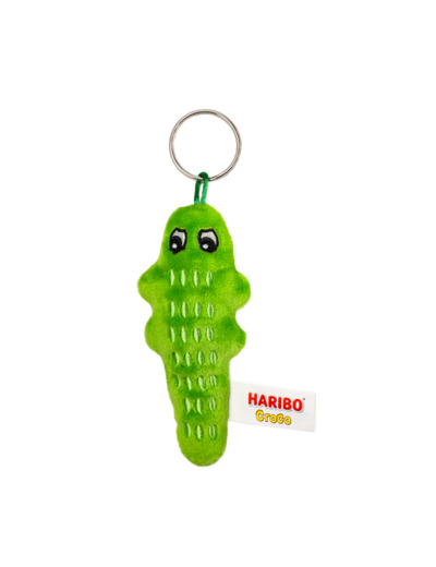 Porte clé peluche Croco vert