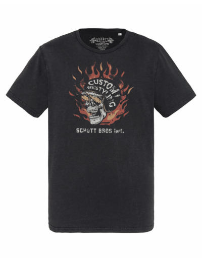 T-shirt imprimé à col rond TSELIS SCHOTT