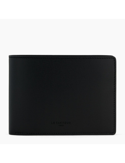 Portefeuille à rabat 2 volets Emile en cuir liégé