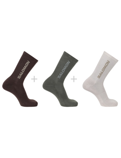 Everyday Crew 3-Pack Silver Cloud Sedona Sage French Roa
