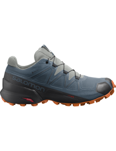 Speedcross 5 Gtx Mallard Blue Wrought Iron Vibrant O