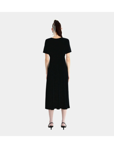 Robe Longue Mc Boutonnee Devant black