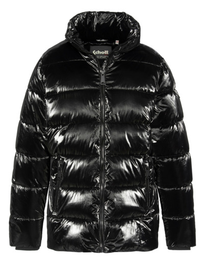 Doudoune shiny mi-longue