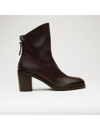 Bottines hiver Femme Romy Marron