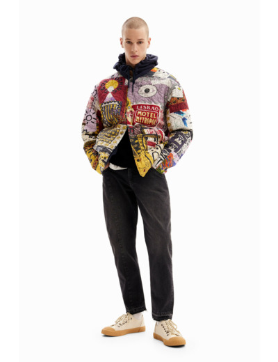 Manteau Court Matelassé