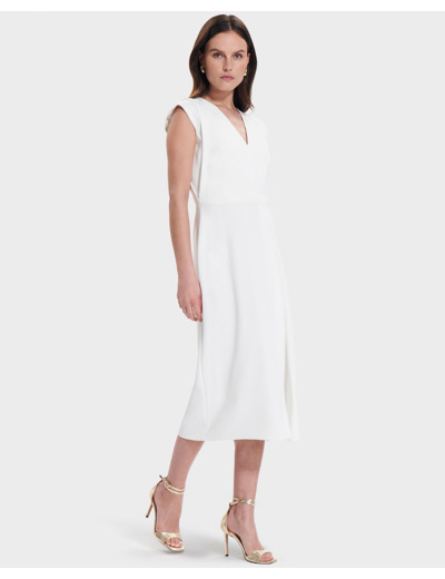 Robe Roussel Ecru en Polyester