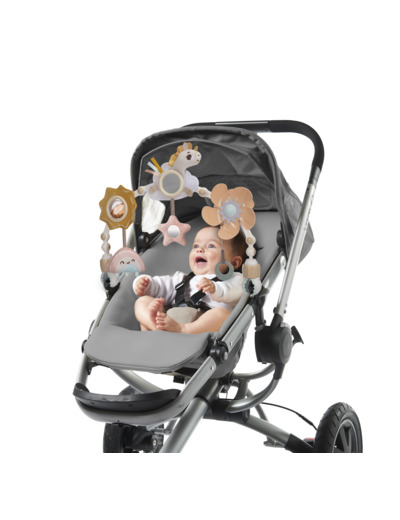 Arche de poussette Rose