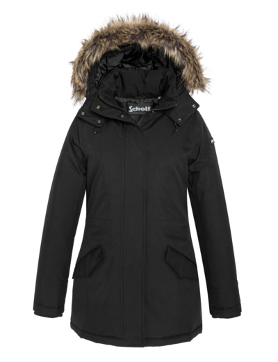 Parka à capuche