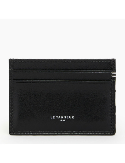 Porte cartes Martin en cuir lisse