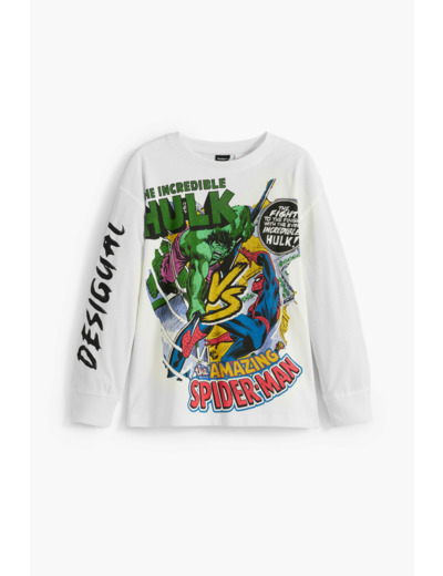 T-Shirt À Manches Longues En Maille – Garçon