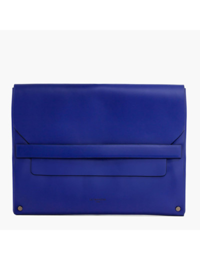 Pochette A4 Justin en cuir lisse