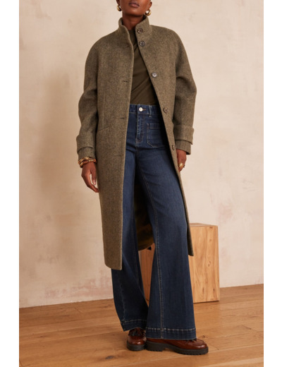 Manteau long en laine DUKE