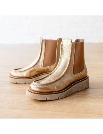 Boots Femme Maggi Gold