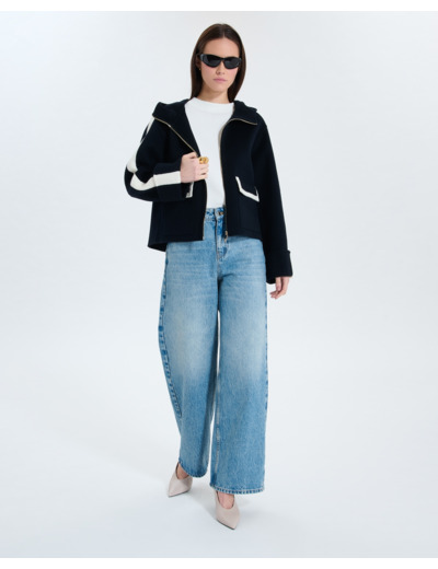 Jean Wide leg baby blue