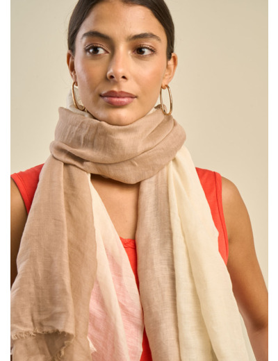 Foulard aux nuances dégradées