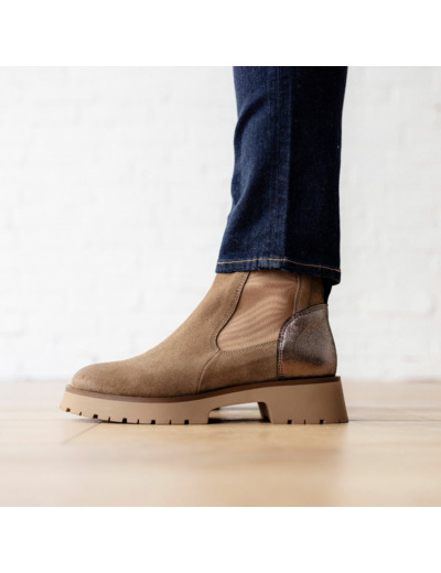 Boots Femme Notta Taupe